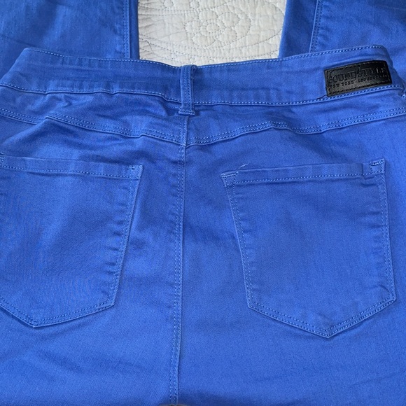 Sound/Style Jessie elite comfort stretch vital stretch cobalt blue jeans size 8 - Picture 3 of 8